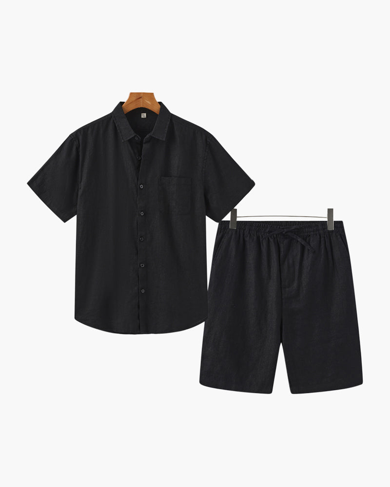 Mooson 100%  Linen Combo (Shorts)