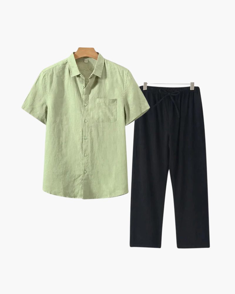 Mooson 100% Linen Combo (Shortsleeve)