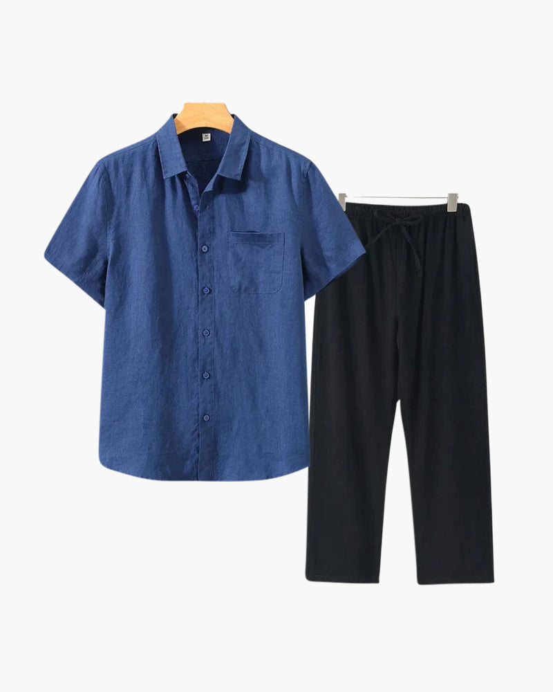 Mooson 100% Linen Combo (Shortsleeve)