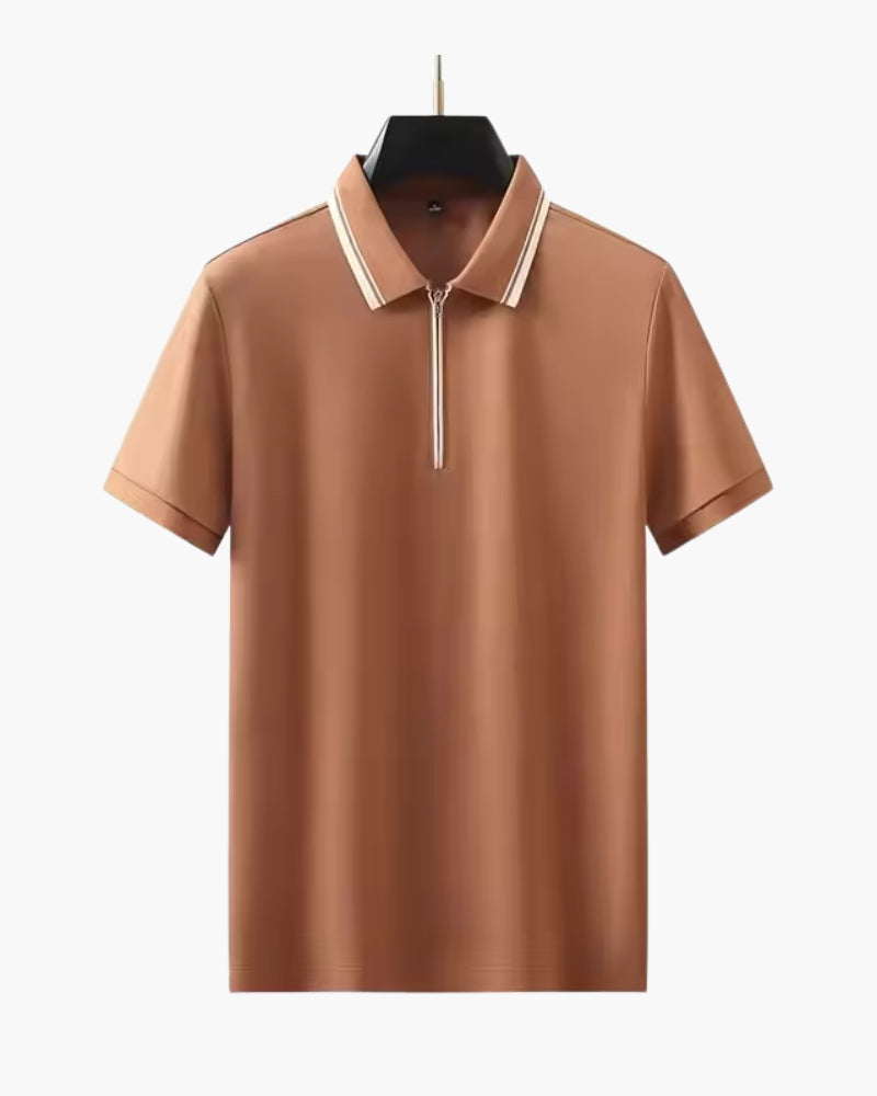 Pure Zip Polo