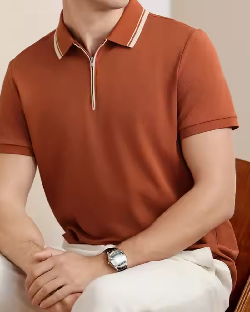 Pure Zip Polo