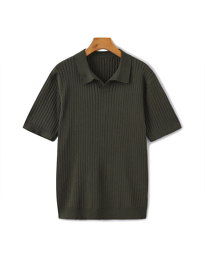 The Premium Ribbed Polo