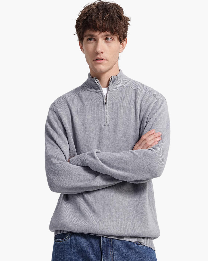 Timeless 100% Merino Wool Zip Up