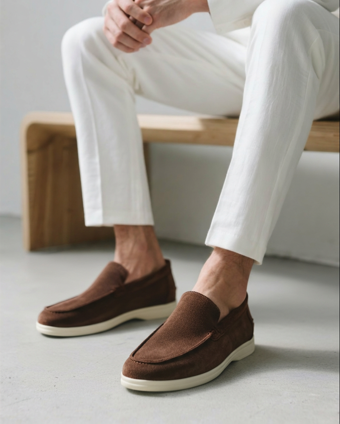 Mooson Suede Loafers