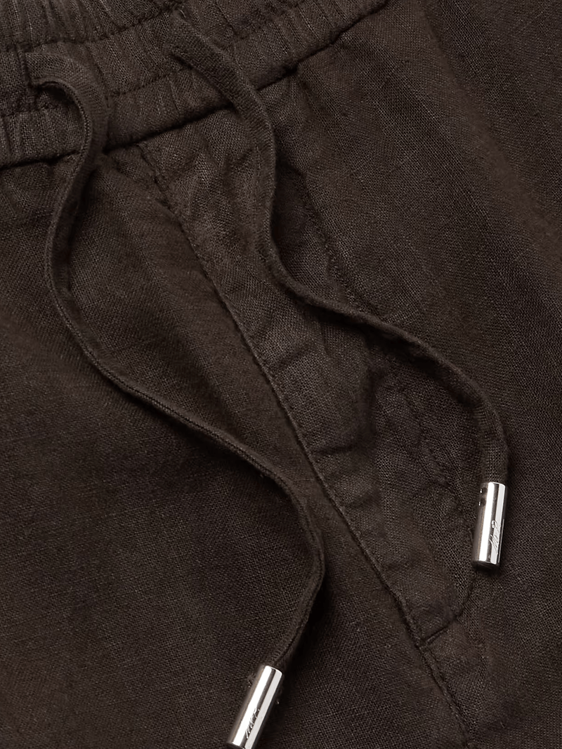 Auckland Linen Trouser- Light Brown