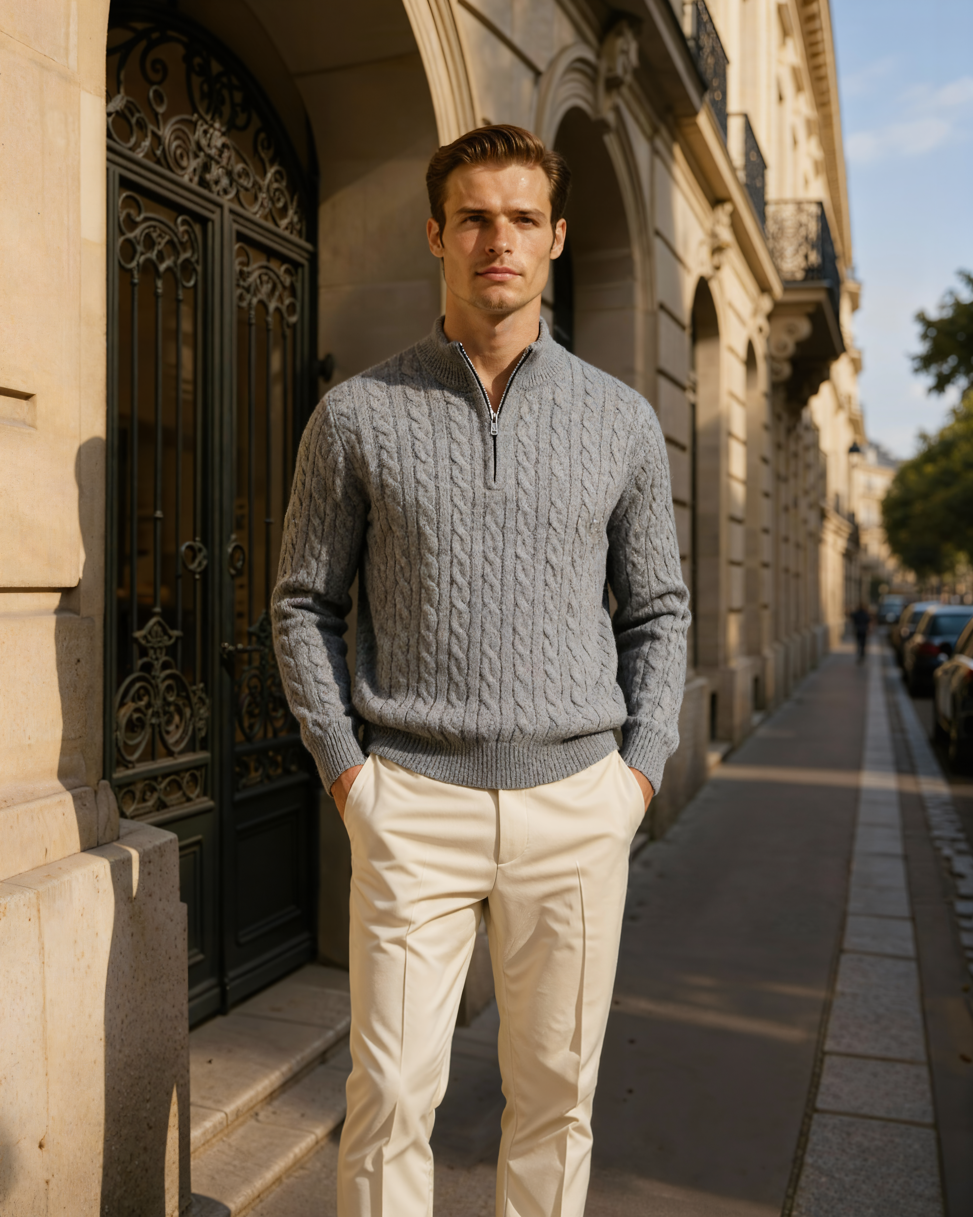 Mooson Cashmere Half Zip