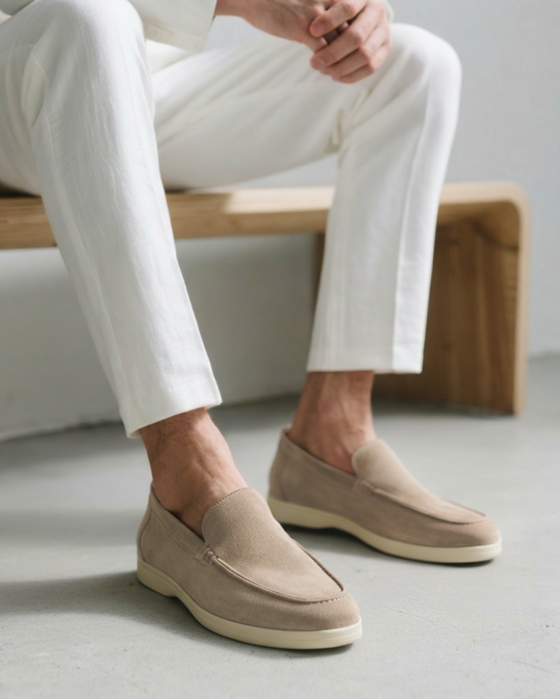 Mooson Suede Loafers