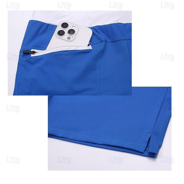 Men’s Swim Shorts – Flamingo & Octopus 3D Print, Elastic Waist, Mesh Lining