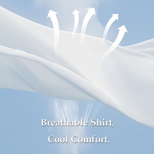 Men’s Christmas Print Shirt – Short Sleeve, Funny 3D Design