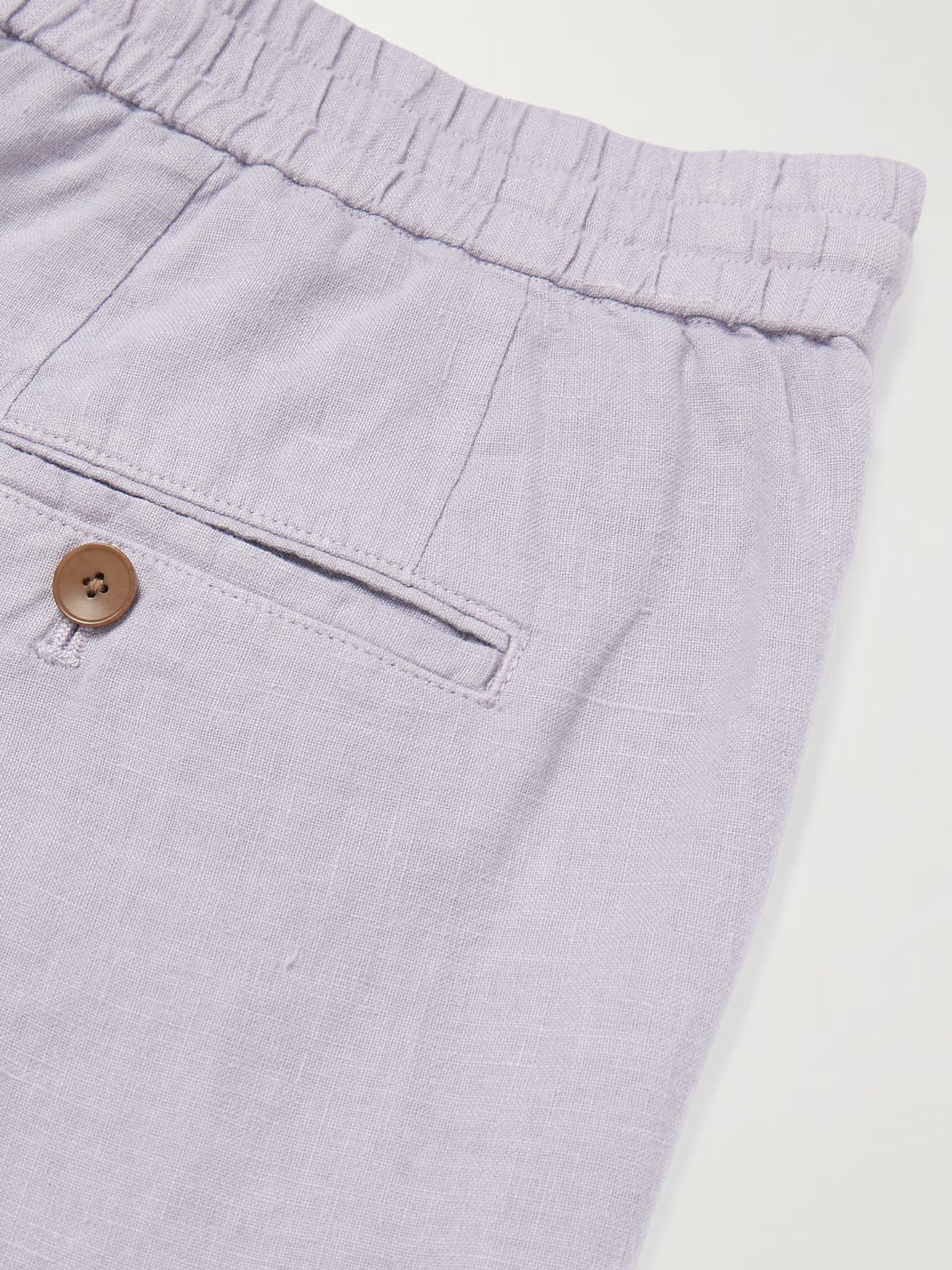 Auckland Linen Trouser- Purple