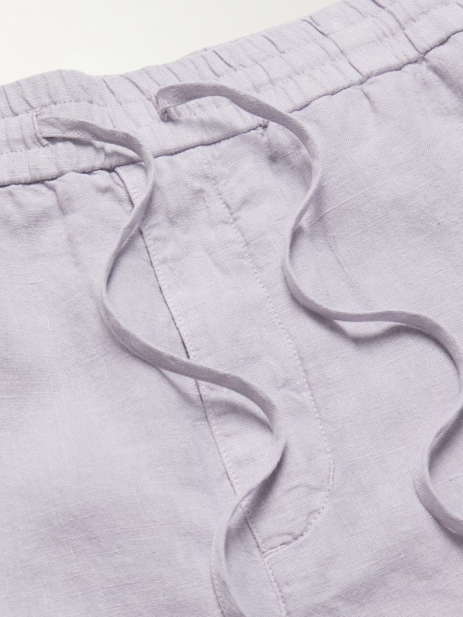 Auckland Linen Trouser- Purple