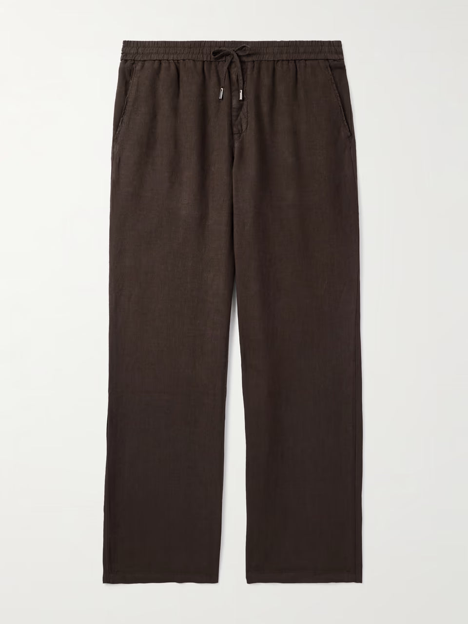 Auckland Linen Trouser- Light Brown
